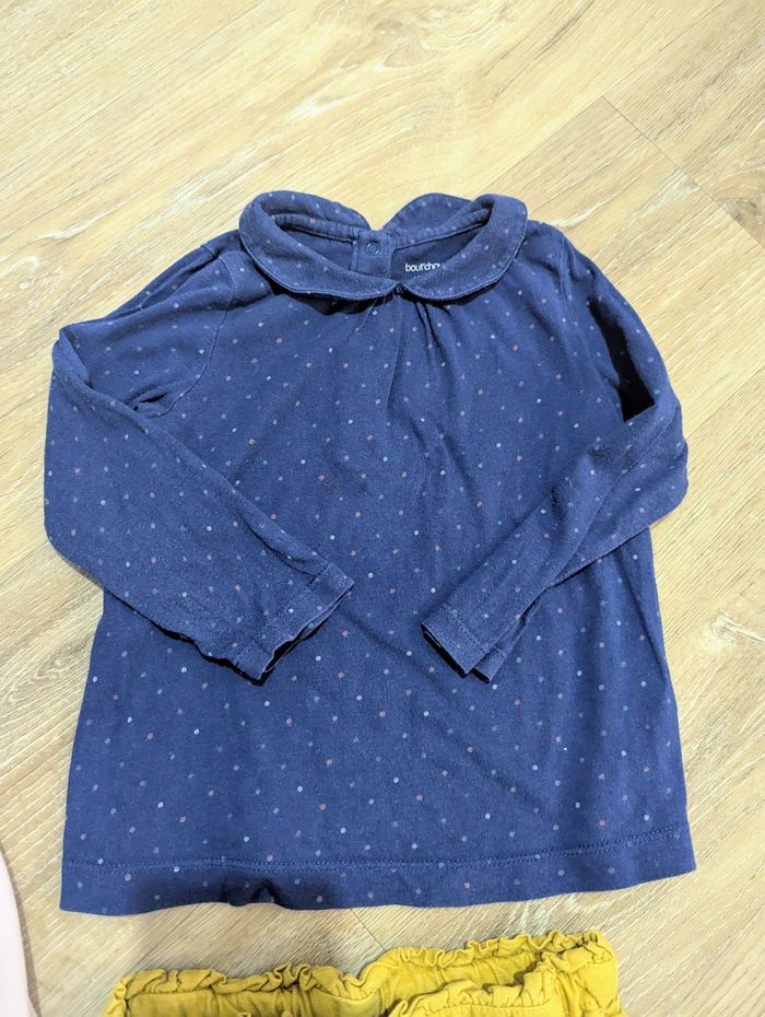 Lot 1 t-shirt, 1 pull et 1 pantalon 18 mois bebe fille - photo numéro 4