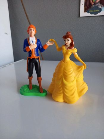 Figurines belle et la bête