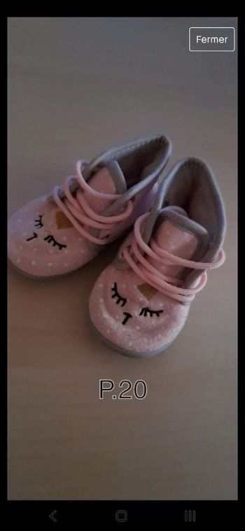 Chausson fille