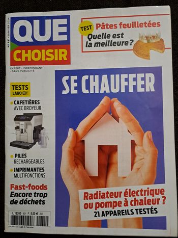 Que choisir Janvier 2024