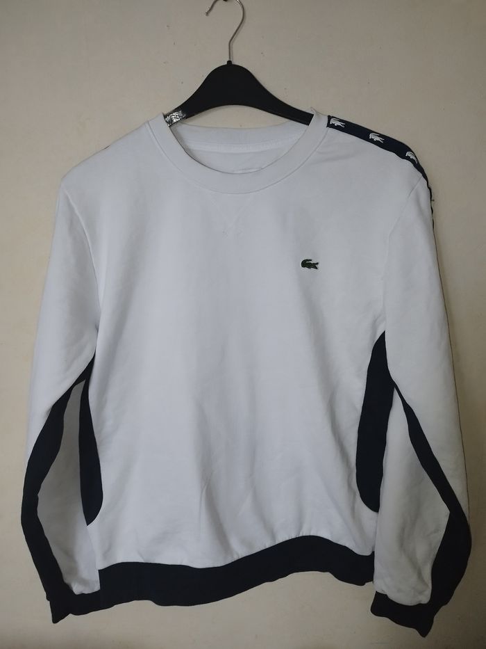 Sweat bicolore LACOSTE