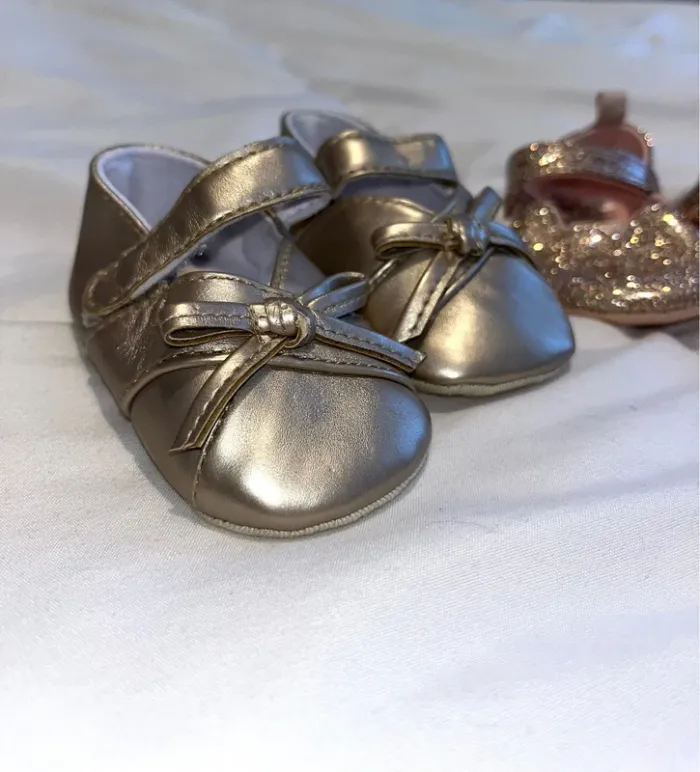Lot chaussures bébé fille - photo numéro 2