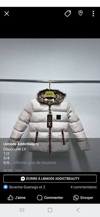 Doudoune enfant