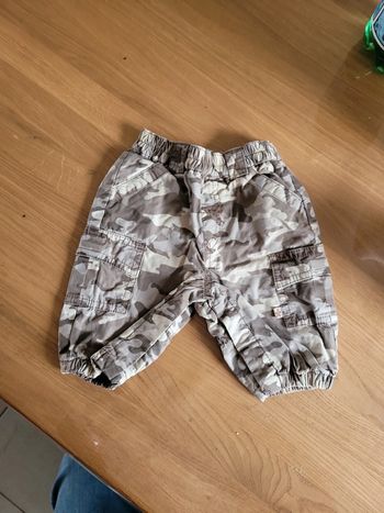 Pantalon cargo 1 mois Kitchoun