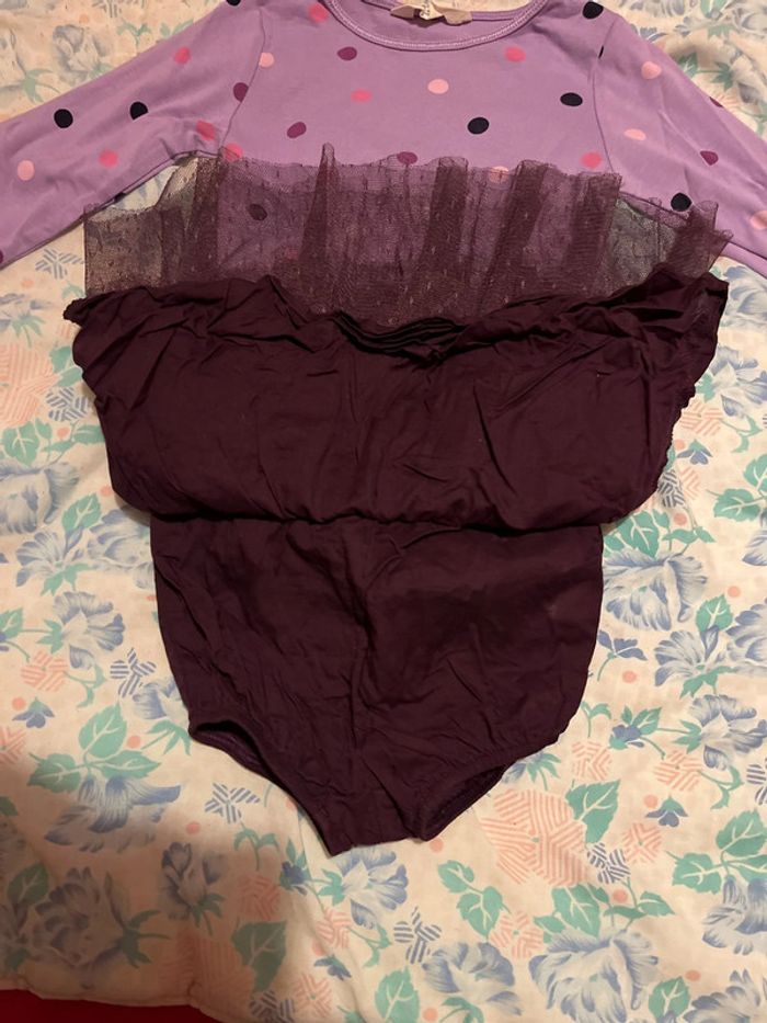 Ensemble jupe culotte et tee shirt à manches longues 2 ans - photo numéro 3