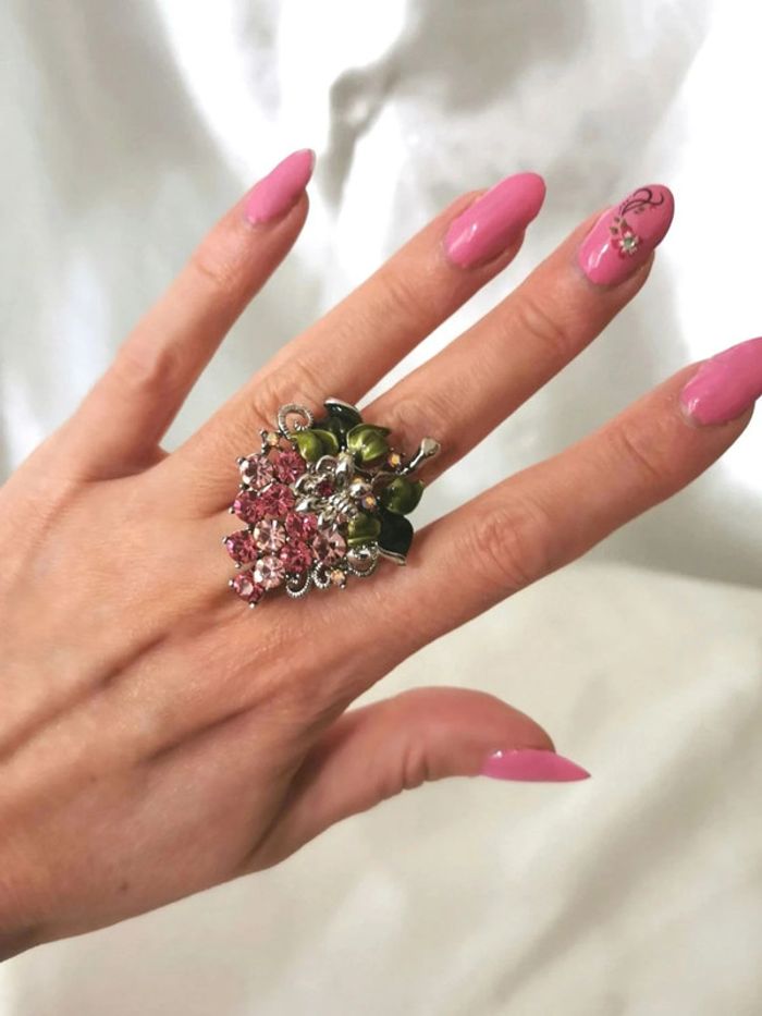 Bague oversize vintage 2000 Y2K