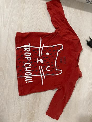 T-shirt manche longue 3 mois