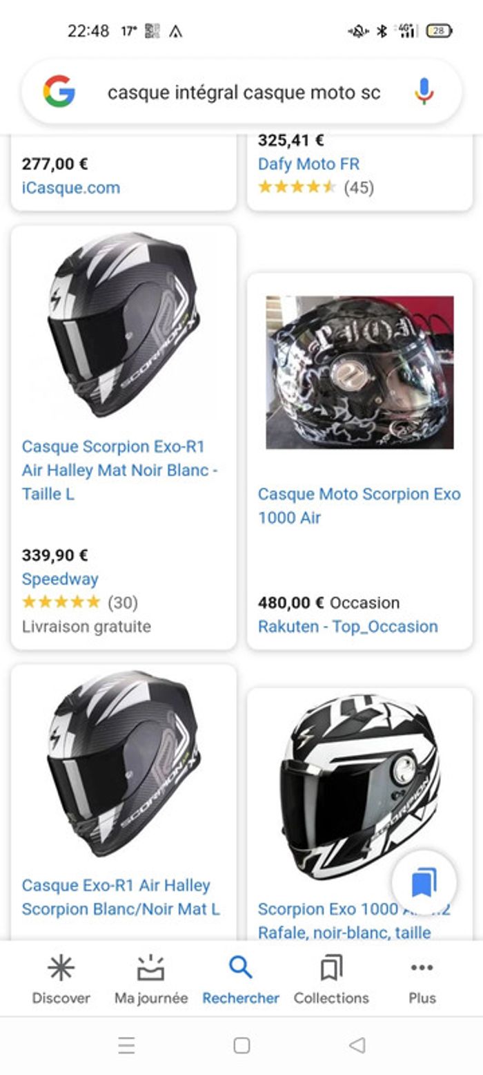 Casque moto scorpion exo 1000 air - photo numéro 7