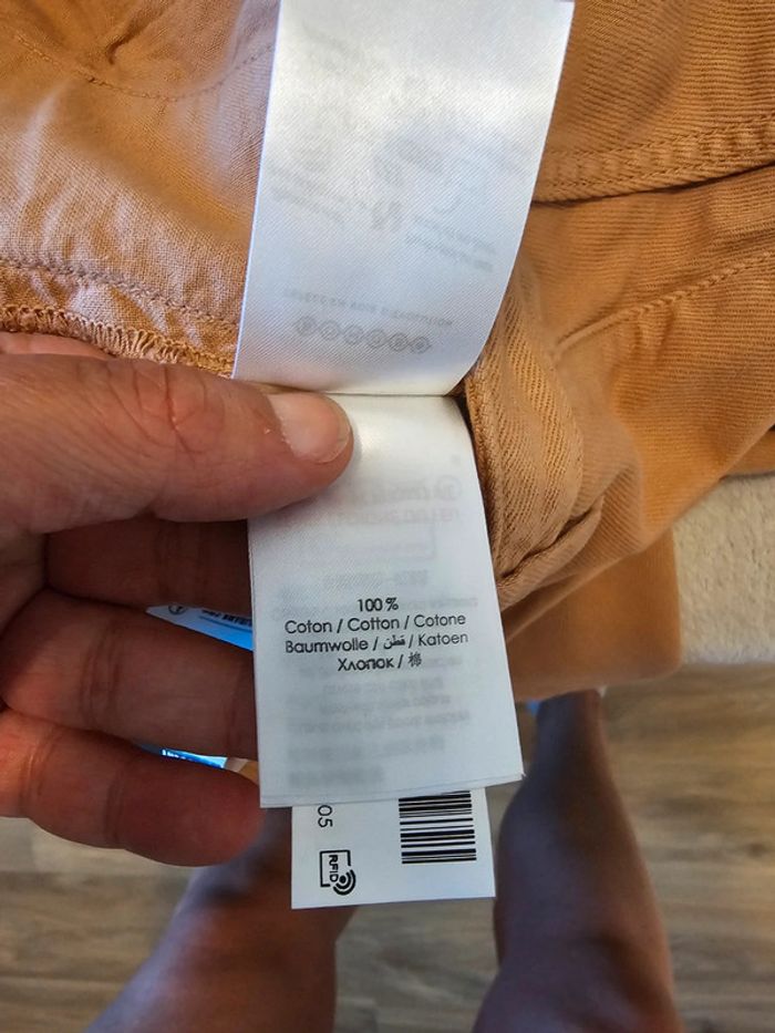 Jeans slouchy marron clair Bonobo taille 36 - photo numéro 5
