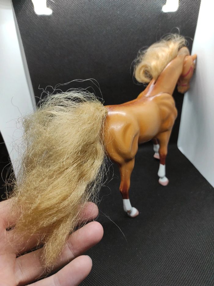 CHEVAL horse toy alpha international inc alezan Brown horse #geektradelanard - photo numéro 7
