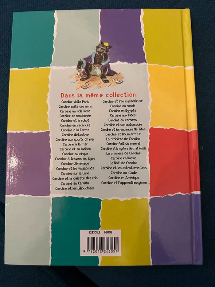 Livre Caroline et l’apprenti magicien Pierre Probst bd à collectionner de Pierre Probst couleurs - photo numéro 2