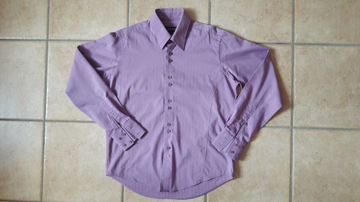 Chemise Armand Thiery taille M, couleur lila - photo numéro 2