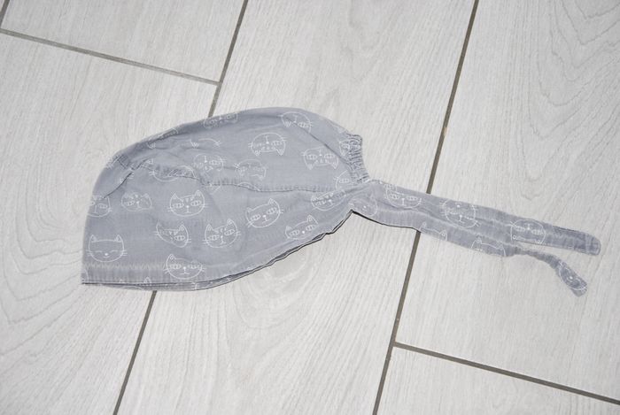 calot chapeau de bloc coton chat