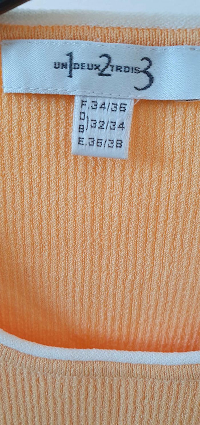 Débardeur viscose 1-2-3 - Taille S - photo numéro 2