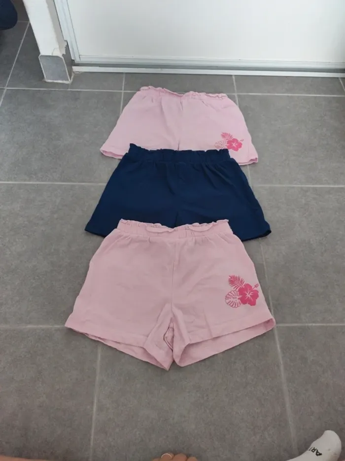 Lot de 3 shorts