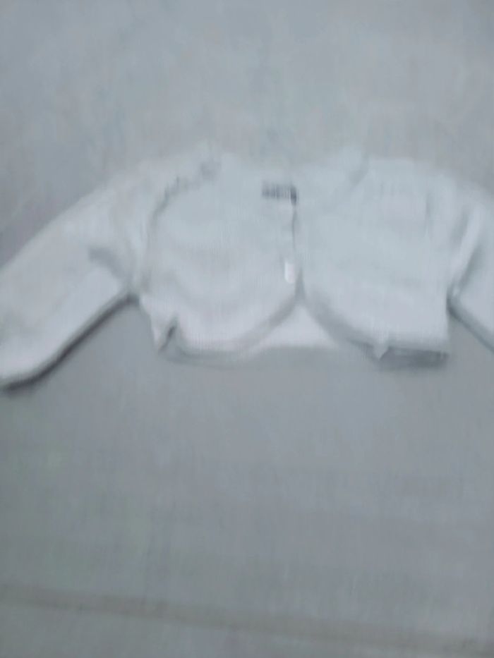Veste bolero bébé 1 mois fille - photo numéro 3