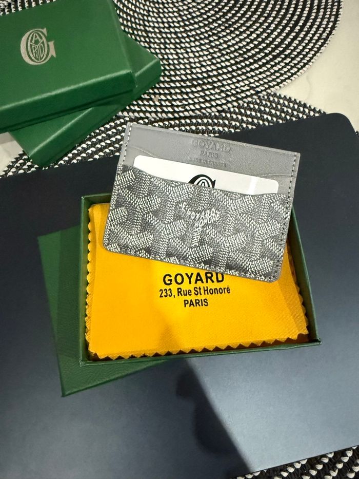 Porte cartes Goyard Gris