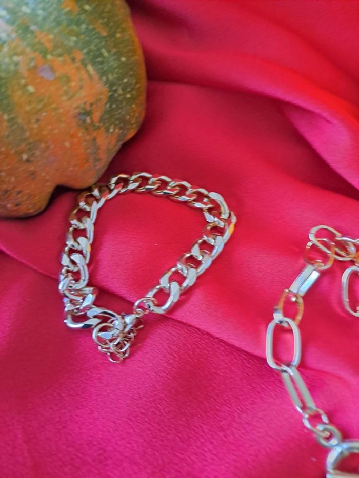 Ensemble 3 bracelet chaine - photo numéro 2