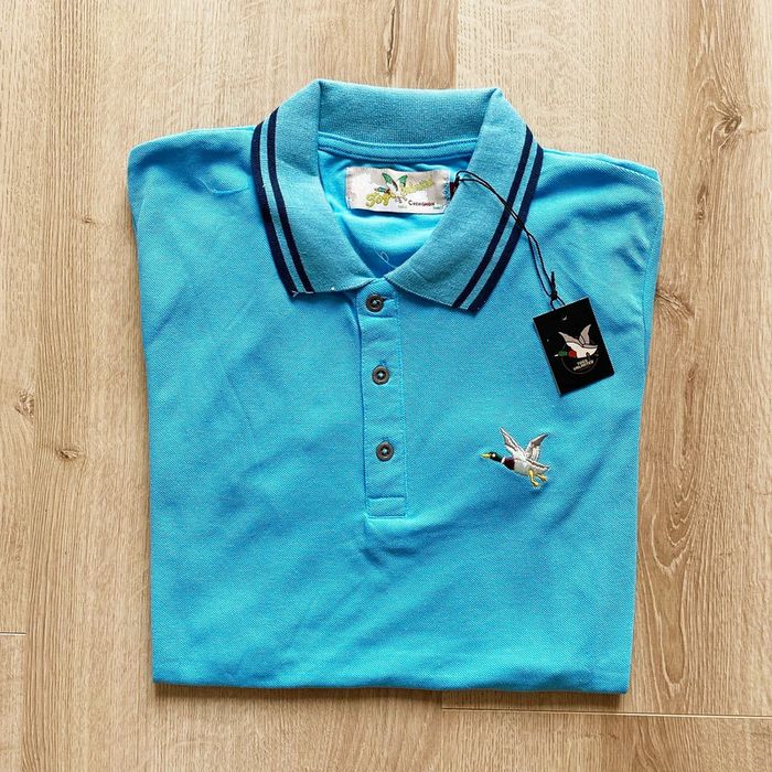 Chevignon Togs Life Sherman Polo Col V Homme Bleu Exclusive Collection Vintage Duke (Taille S)