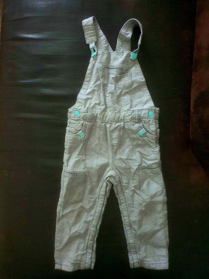 Lot 2 salopette Garçon 18 mois - photo numéro 2