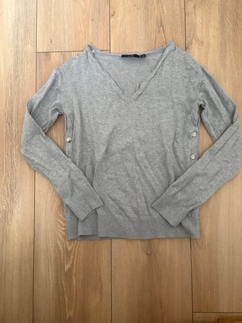 Pull col V d’allaitement