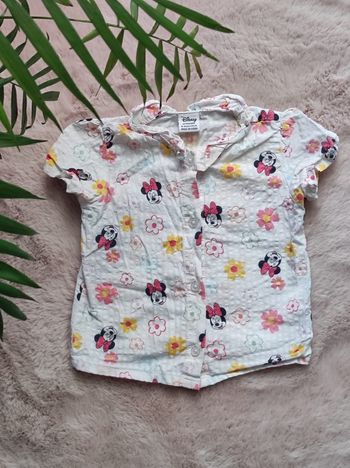 Chemise minnie 6/9mois