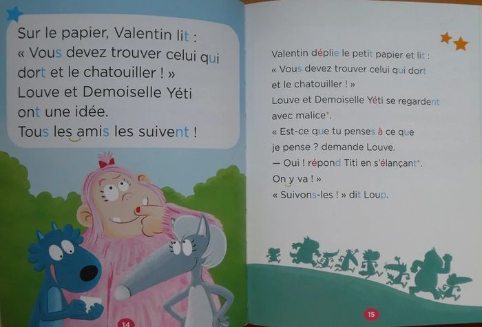 "Chasse au trésor de Loup'Blanc" livre CP - photo numéro 3