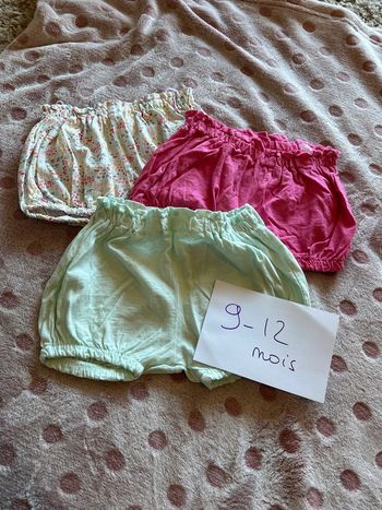 Lot de 3 shorts