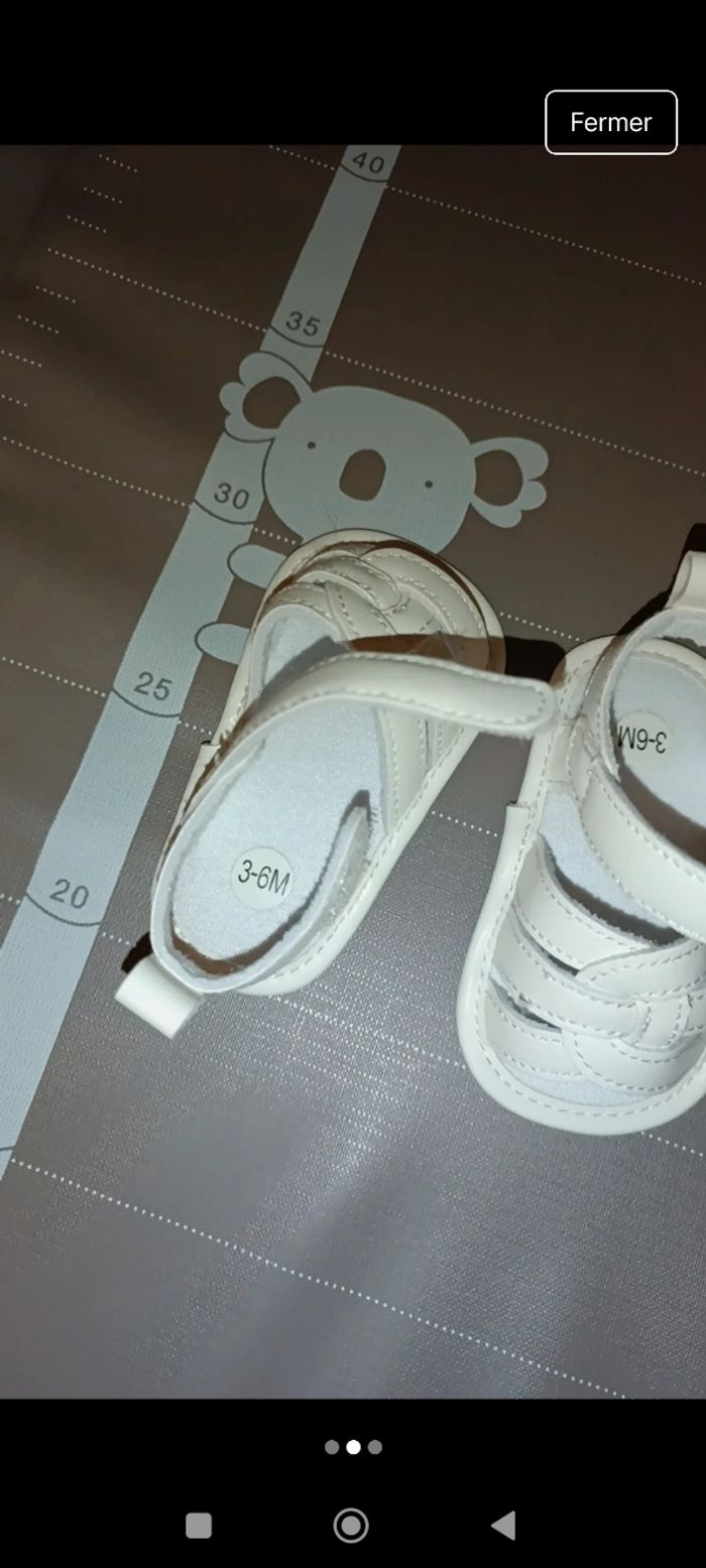 Chaussure d'été bébé - photo numéro 2