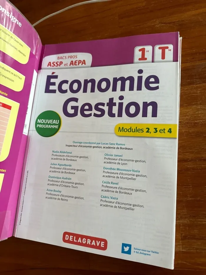 Livre, économie, gestion première terminale - photo numéro 4