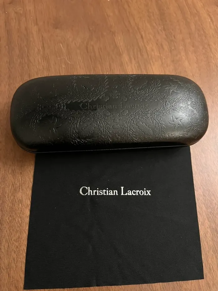 Étui lunettes Christian Lacroix