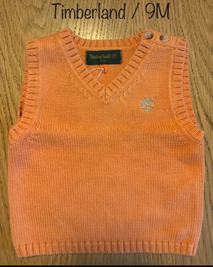 Timberland / pull sans manches / garçon / 9M / neuf