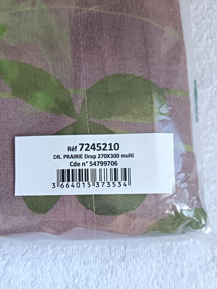 ensemble linge de lit Becquet NEUF - photo numéro 6