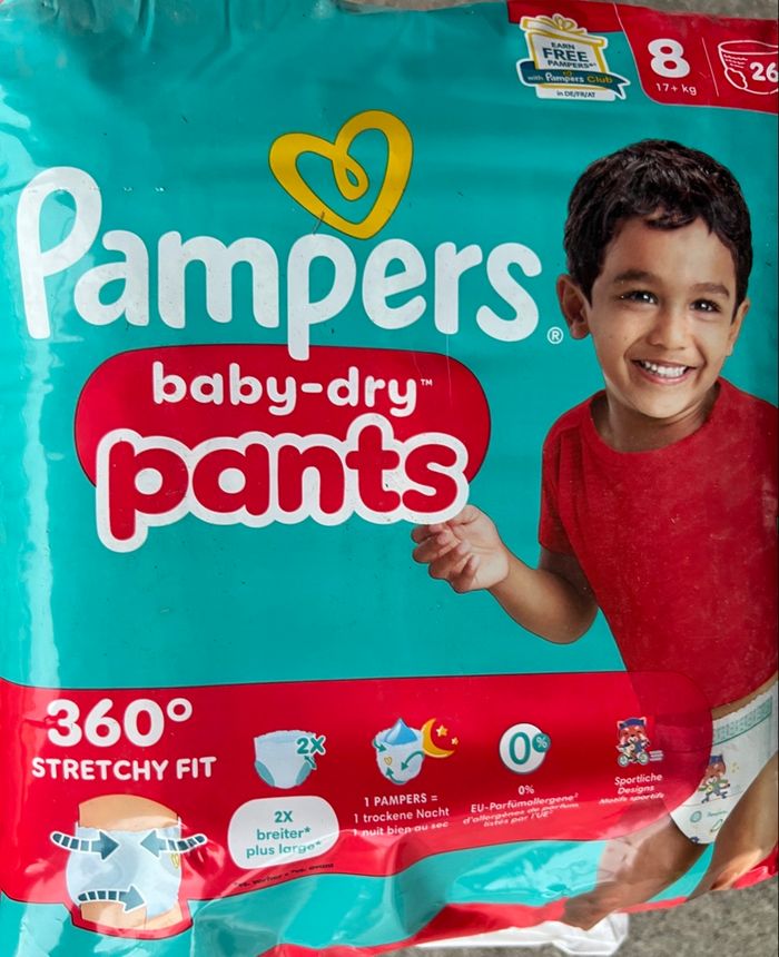Pampers Pants T. 8 - photo numéro 3