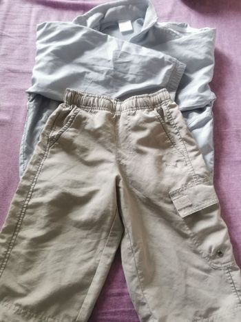 Veste et short de sport garçon