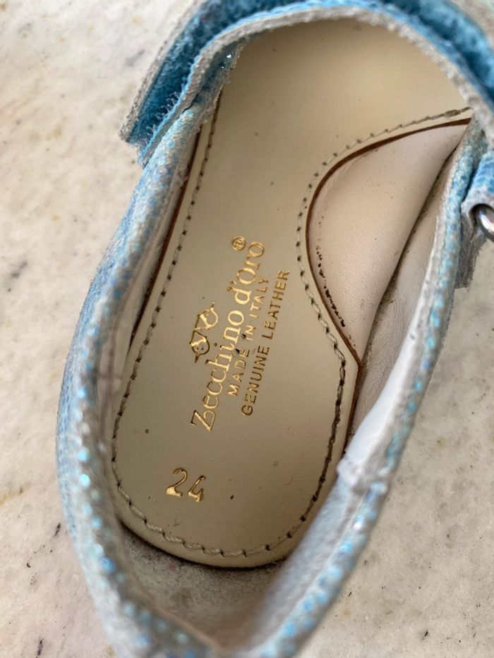 Sandales fermées bleu Zecchino d’Oro 24 - photo numéro 6