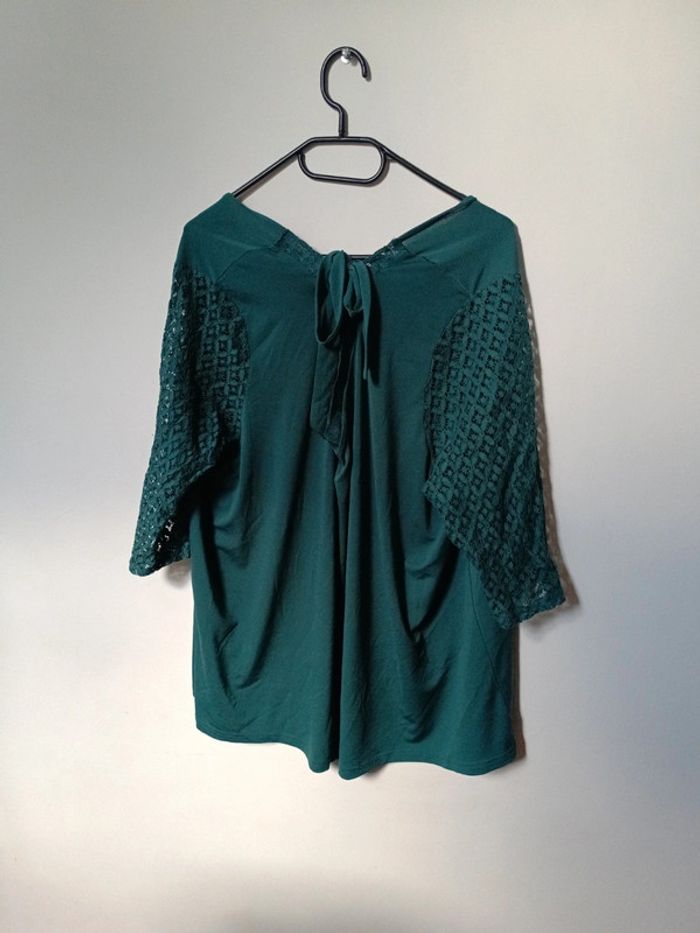Blouse émeraude - photo numéro 2