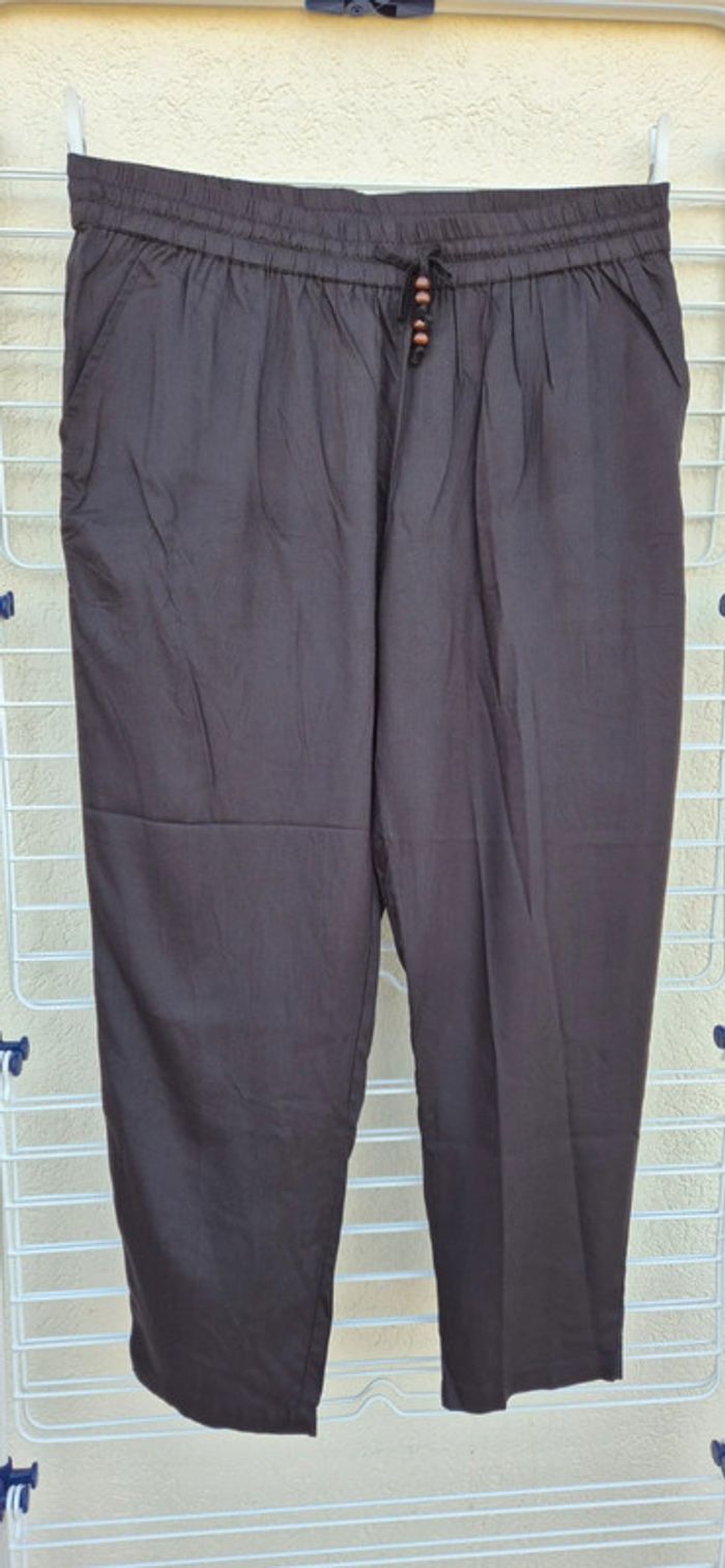 Pantalon fluide et léger noir. - photo numéro 3