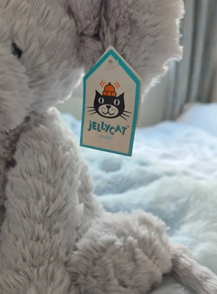 Souris Jellycat fuddlewuddle rare et à la retraite - photo numéro 3