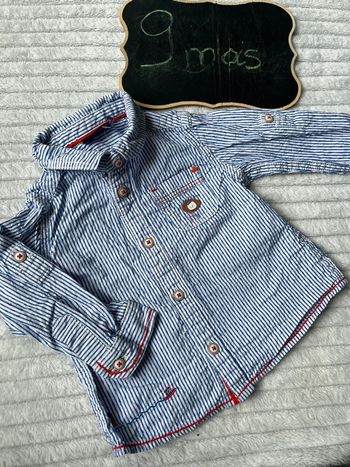 Chemise manches longues sergent major 9 mois