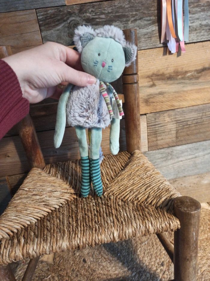 Peluche Minoucha hochet moulin roty tbe - photo numéro 3