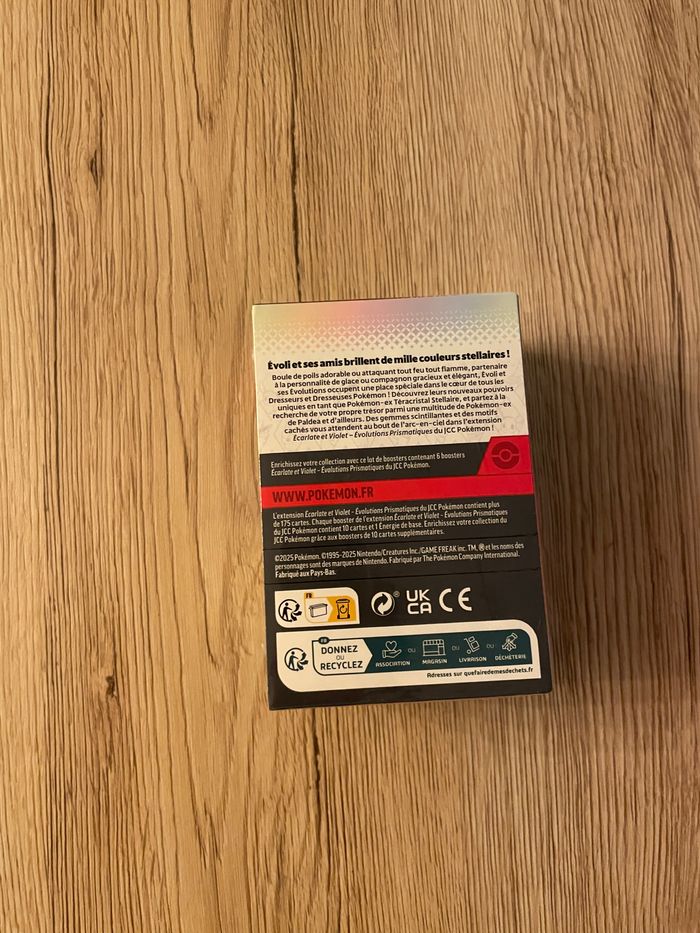 Pokémon Bundle 6 Boosters Évolutions Prismatiques - photo numéro 2