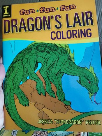 Dragon's lair coloriage