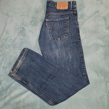 Jeans Vintage Enfant 16 Ans 👖 Levi's 505 Straight  - Taille W28 L28 - FR38
