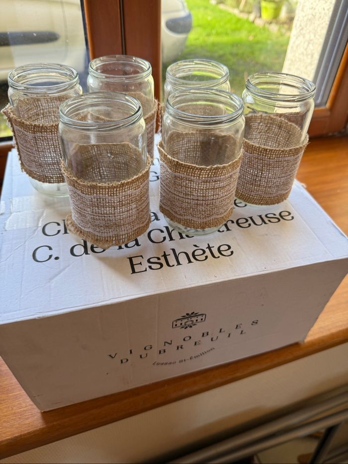 14 pot de fleurs table mariage