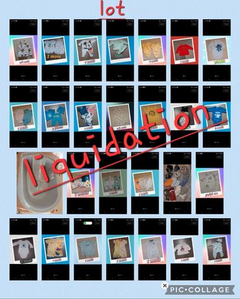 Lot vêtement et baignoire *contacter moi 