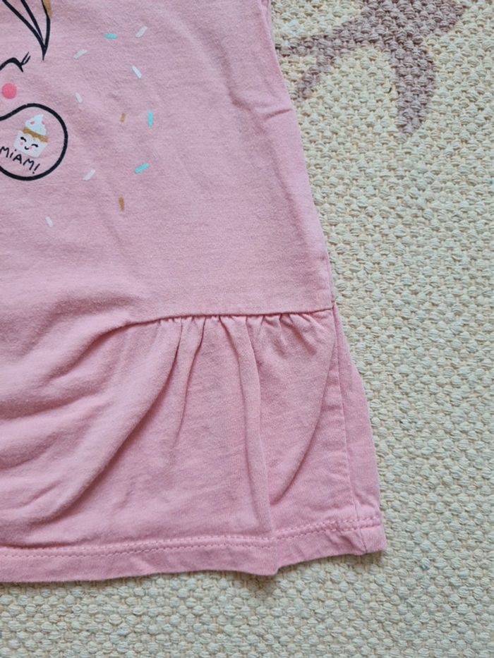 T shirt visage 18 mois rose miam - photo numéro 6