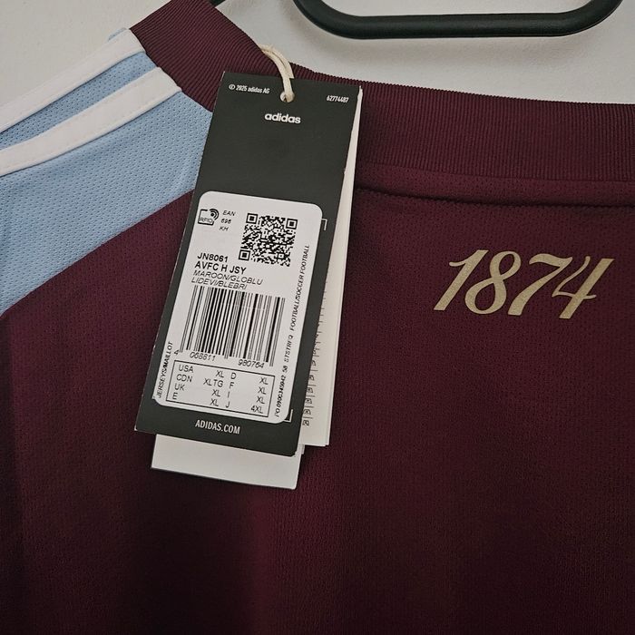 Maillot domicile Aston Villa FC 25/26 - photo numéro 4