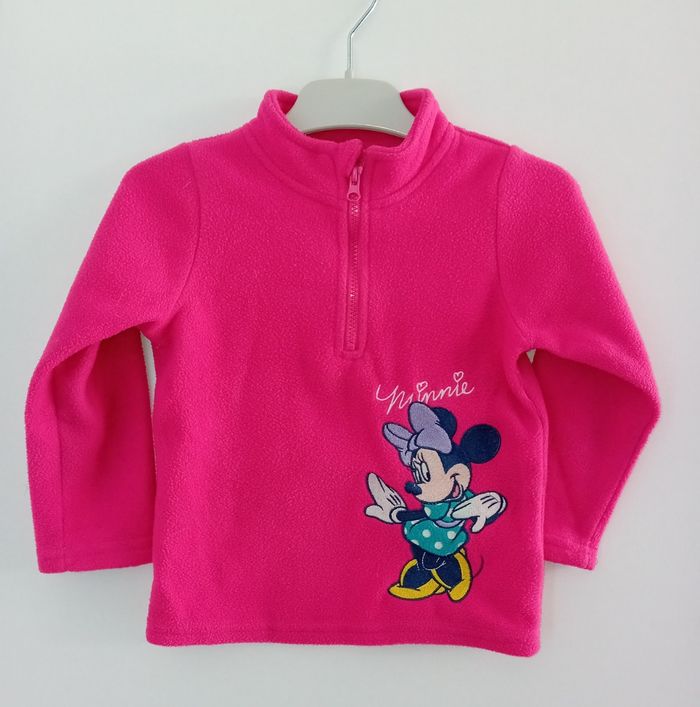 Sweat polaire Disney Minnie 18 mois