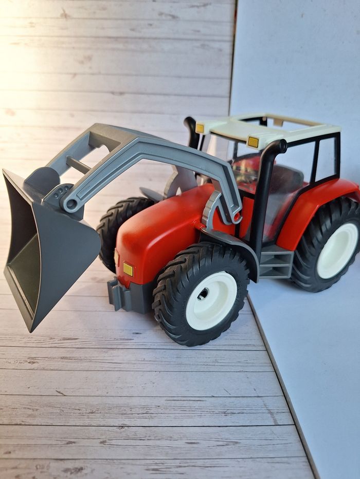Playmobil ferme Tracteur et remorque - photo numéro 2
